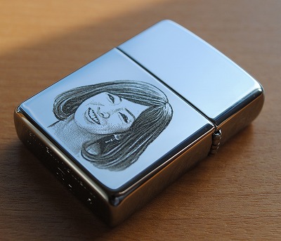 ☆木阿弥の手彫りZippo 「フナムシ」 - タバコグッズ